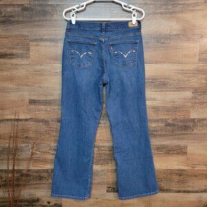 Vtg Levi's Jeans 10 S Perfectly Slimming Bootcut Tummy Control Mid Rise Y2K